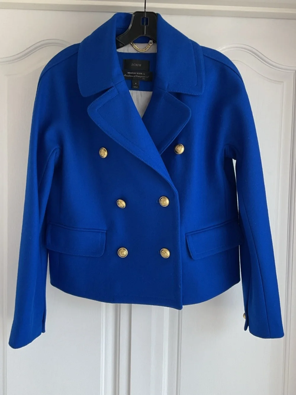 NWOT J Crew women’s Peacoat - Picture 2 of 8